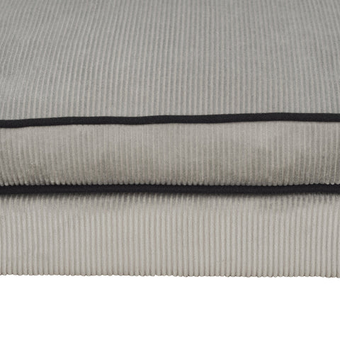 PawHut Dog Sofa for XS and S Size Dogs, Pet Chair Bed with Soft Cushion, Cat Sofa  Couch with Washable Cover, Wooden Frame, 66.5 x 45 x 35.5 cm, Grey