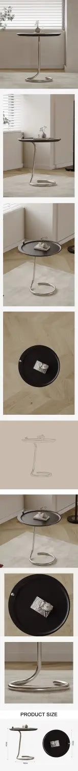 Theo Side Table Black