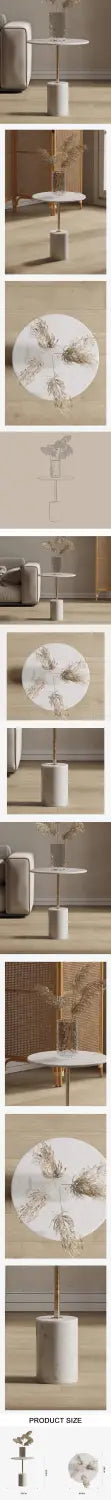 Dulcie Side Table Marble