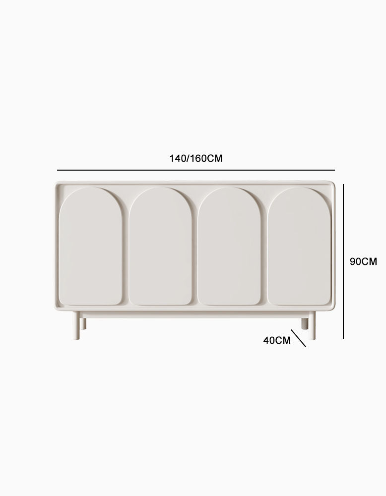 Mediterranean Style Sideboard, Cream