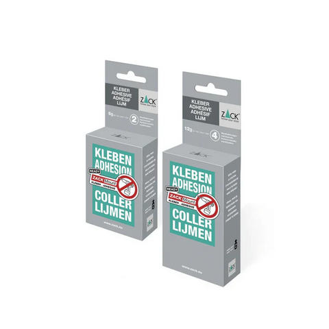 Zack Mount Adhesive | Drill-Free Bathroom Accessory Fitting | 6g or 12g