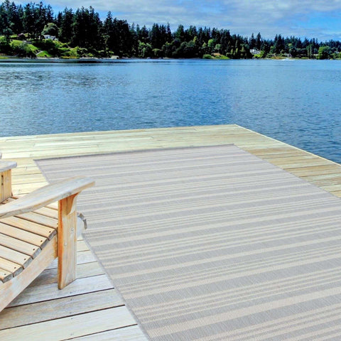 Ecology Outdoor Rug Grey | 300g