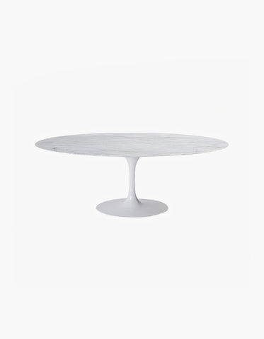 Masuda Oval Dining Table, Marble