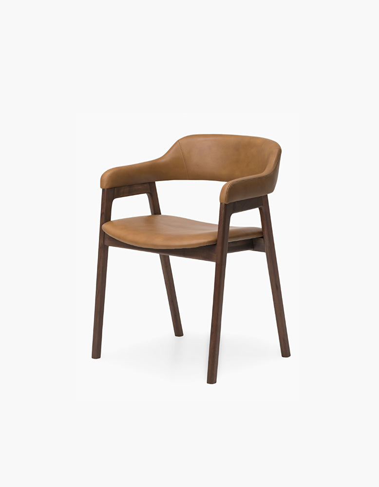 Murcell Matching Dining Chair, Leather Or Linen