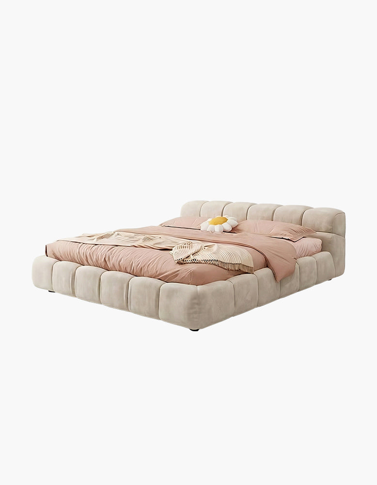 Bader King Size / Super King Size Bed, Velvet