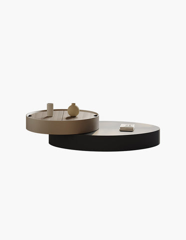 Sandoval Low Coffee Table Set With Storage, Wood