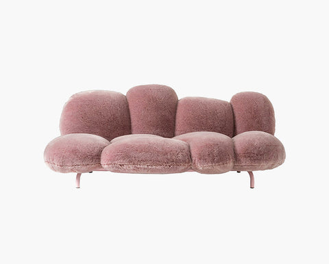 Carter Three Seater Sofa, Fluffy Cloud Sofa, Irregular Sofa