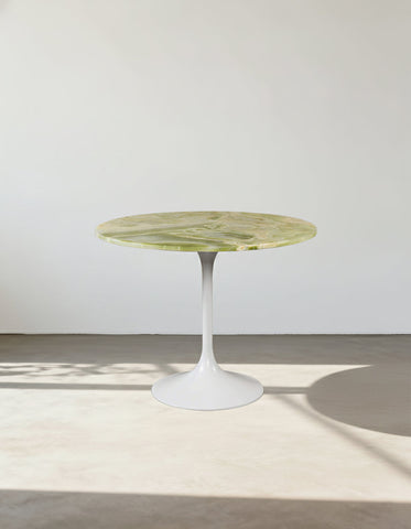 Langenfeld Round Dining Table, Marble