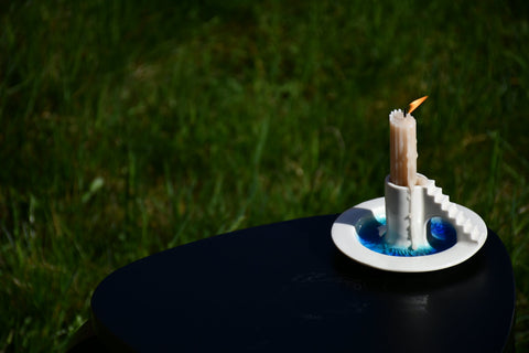 Castle Candle Holder (moat)