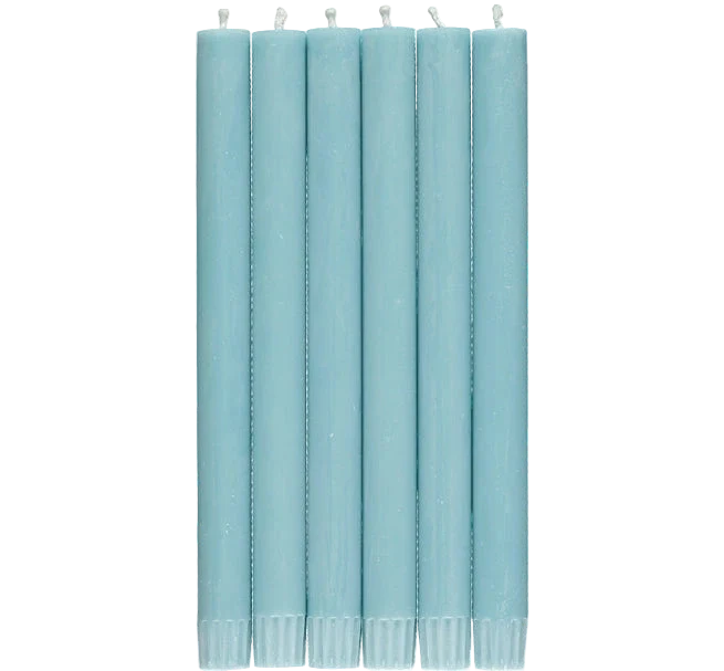 Set of 4 Blue Candles