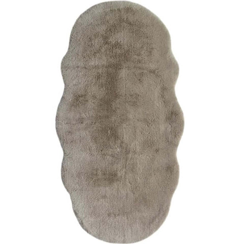Luxury Natural Faux Fur Rug