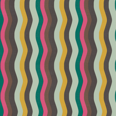 Wavy Stripe Wallpaper