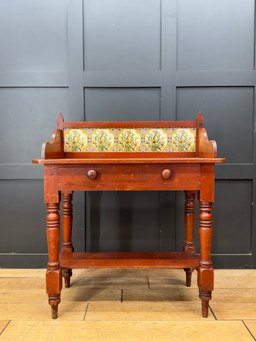Antique Pine Washstand  Side Table / Dressing Table /Sideboard Desk