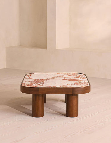 Salvatore Rectangle Coffee Table, Marble