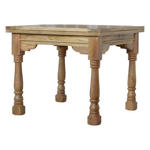 Artisan Furniture Solid Mango Wood Granary Butterfly Dining Table