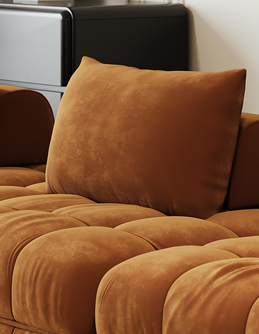 Presley Modular Sofa, Velvet
