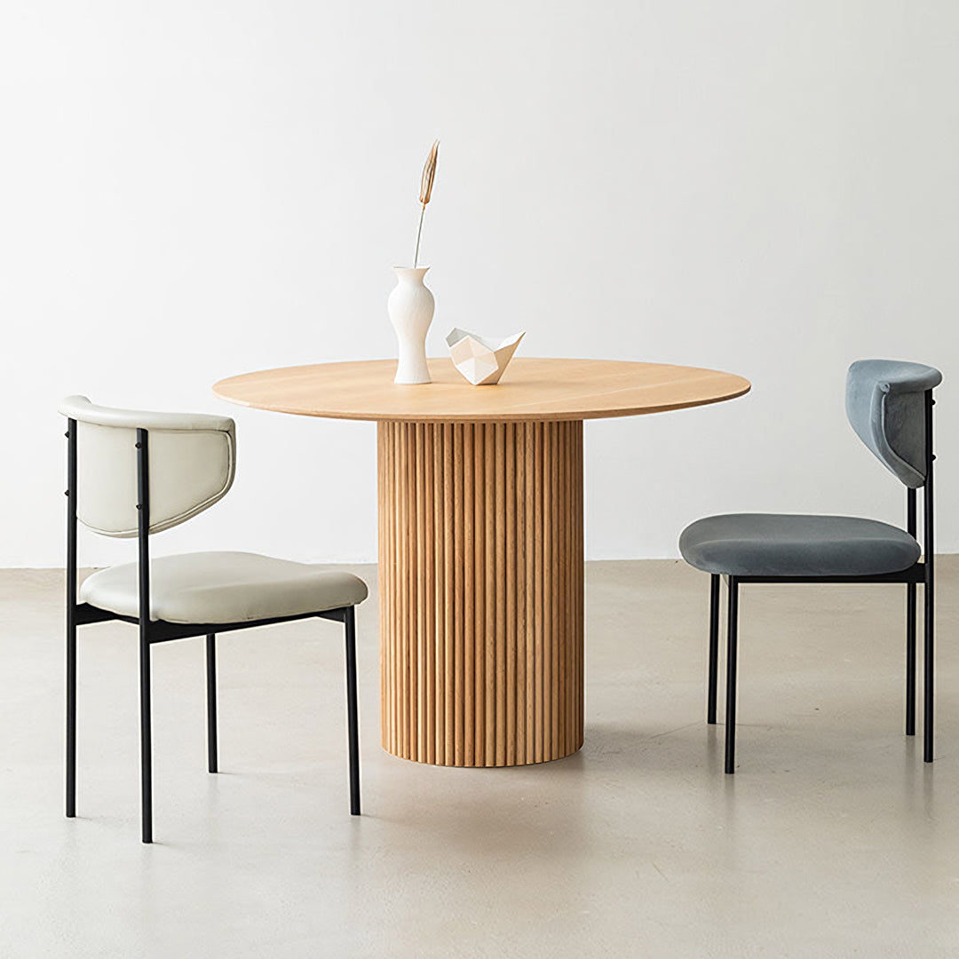 Ivar Round Dining Table, Wood