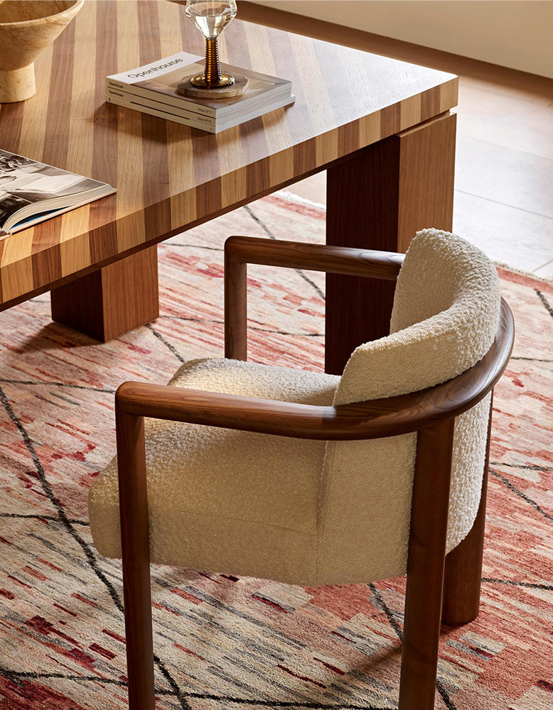Boucheron Matching Dining Chair, Solid Wood