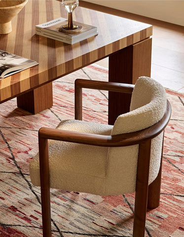 Boucheron Matching Dining Chair, Solid Wood