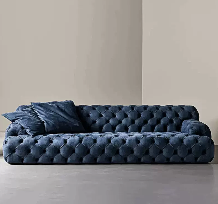 Emrys Chesterfield Corner Three Seater Sofa