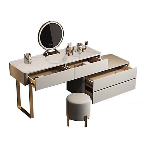 Hastings Corner Dressing Table With Sideboard & Mirror