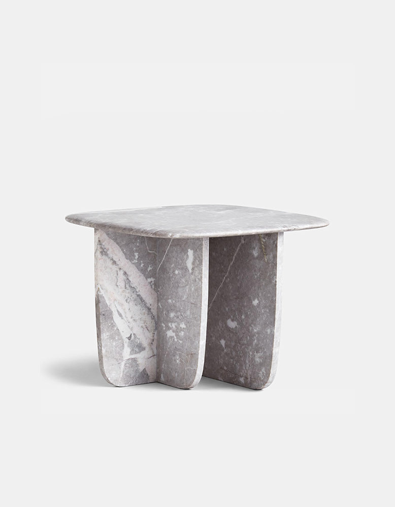 Farina Side Table, Marble