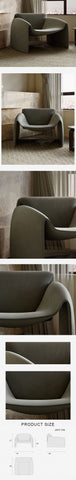 Classic Crab Armchair, Leather｜ DC Concept