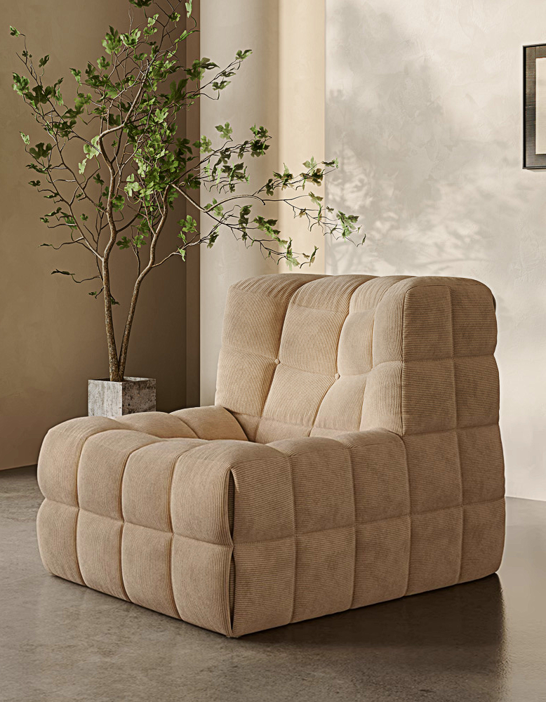 Bongani Lounge Chairs, Corduroy