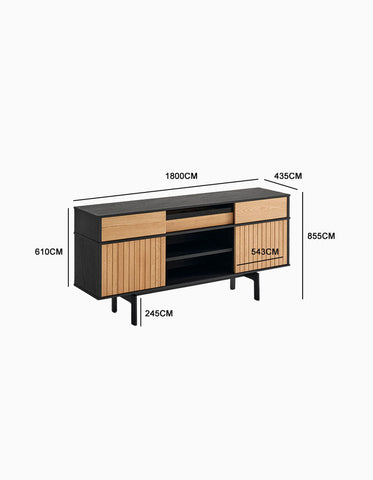 Elegant Sideboard, Oak｜ DC Concept