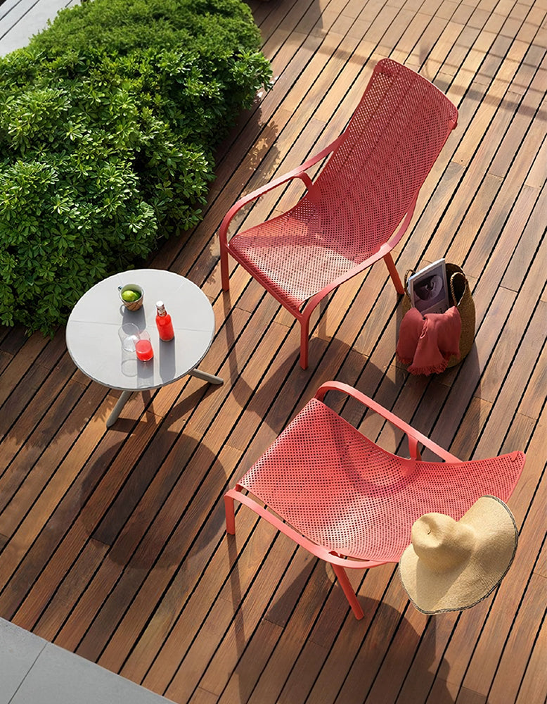 Alvarado Outdoor Patio Set, Macaroon Color