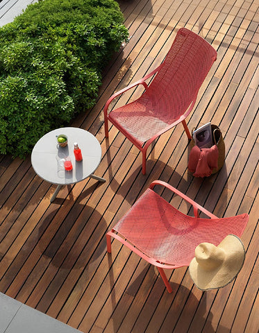 Alvarado Outdoor Patio Set, Macaroon Color