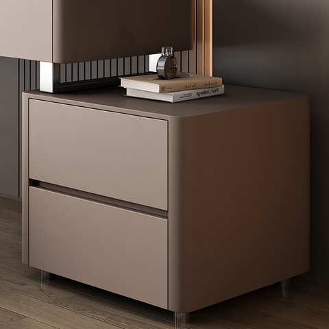 Natalia Antique Dressing Table, Large Chest Of Drawers, With LED Mirror, Solid Wood