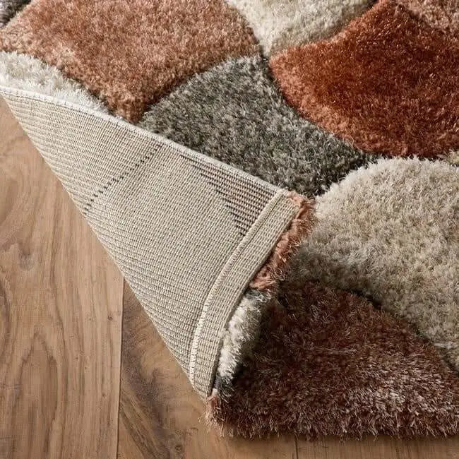 3D Carved Rug Geometric Design - Rugs