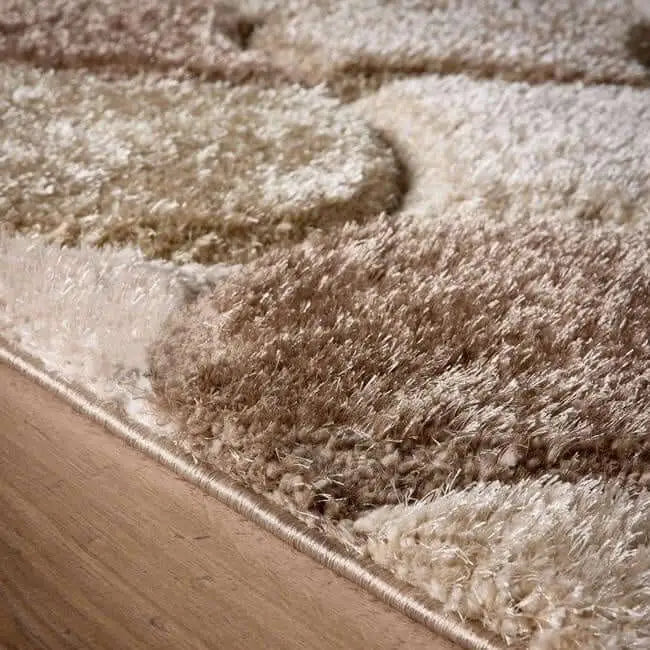 3D Carved Rug Geometric Design - Rugs