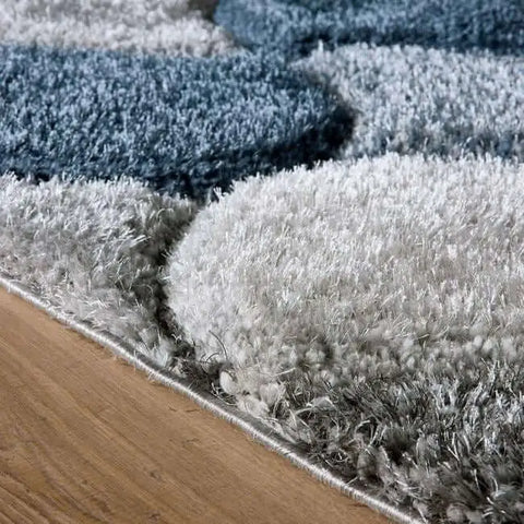 3D Carved Rug Geometric Design - Rugs