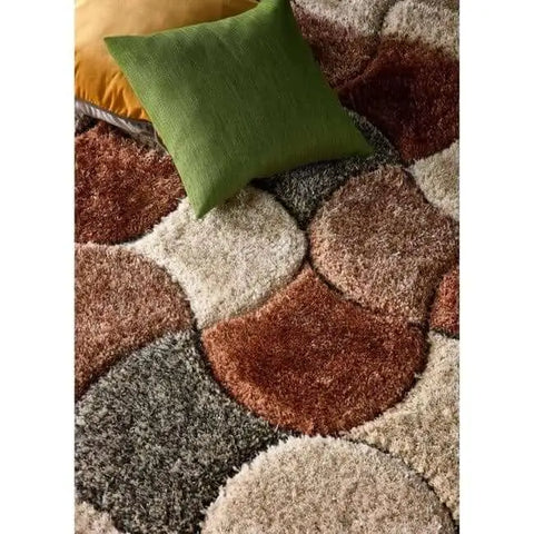 3D Carved Rug Geometric Design - Rugs