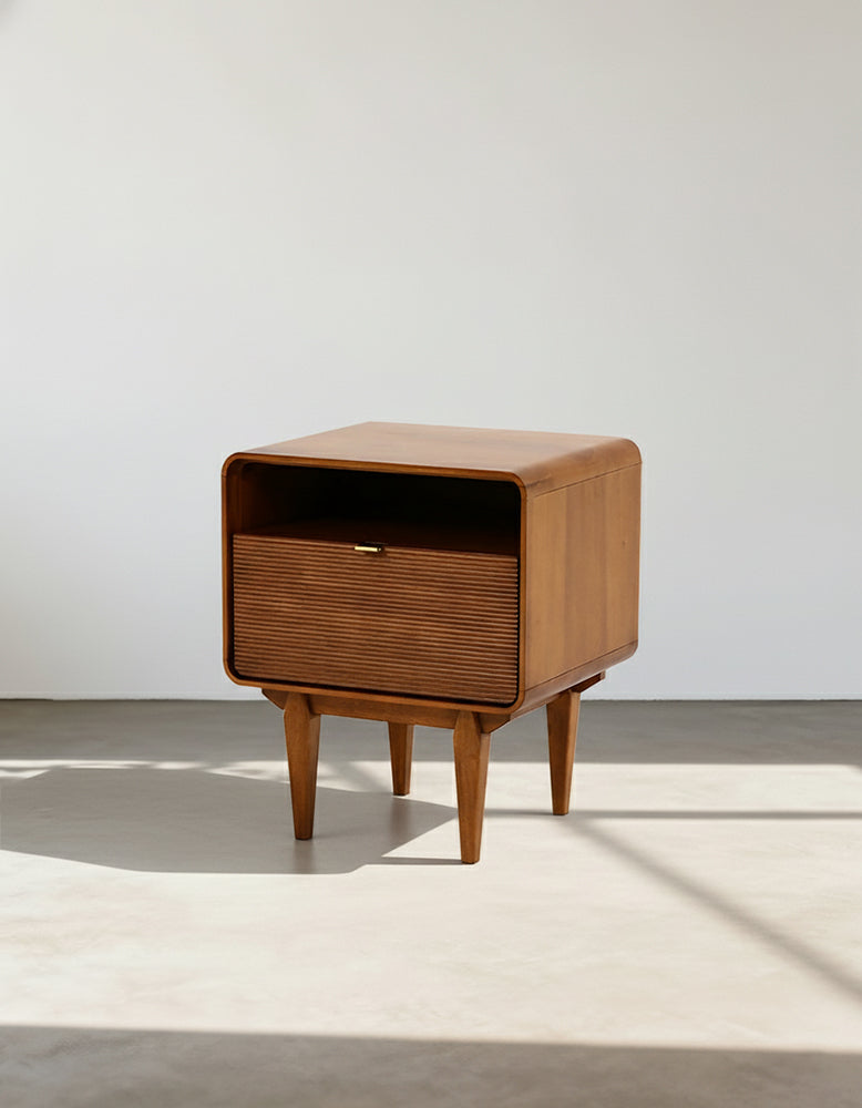 Andre Bedside Table, Wood
