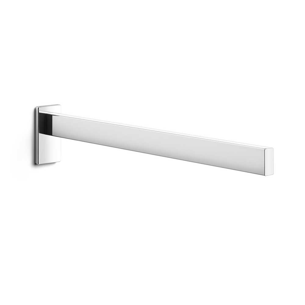 Zack Linea Premium Polished Stainless Steel 42 cm Static Towel Rail - German Luxury