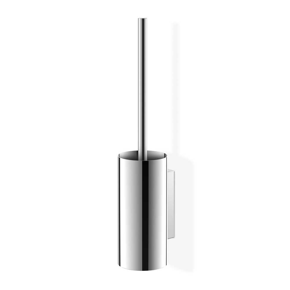 Zack Linea Wall Toilet Brush Set | Polished Stainless Steel Premium Bathroom