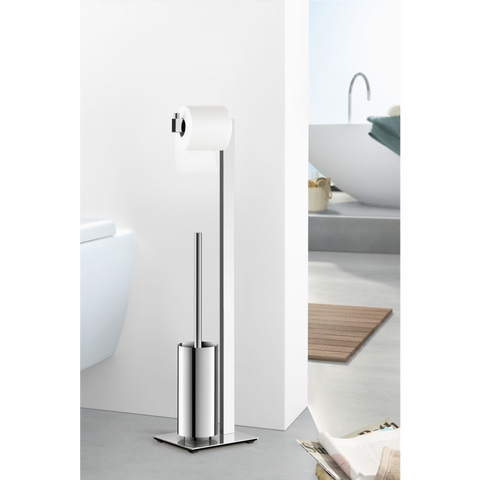 Zack Linea Toilet Butler | Polished Stainless Steel Premium Bathroom Storage