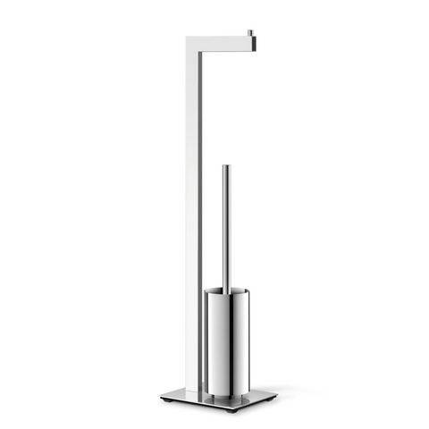 Zack Linea Toilet Butler | Polished Stainless Steel Premium Bathroom Storage