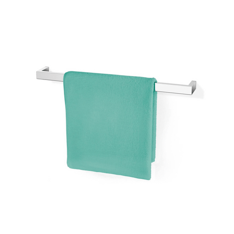 Zack Linea Premium Polished Stainless Steel 61.5 cm Towel Rail - German Engineering Excellence