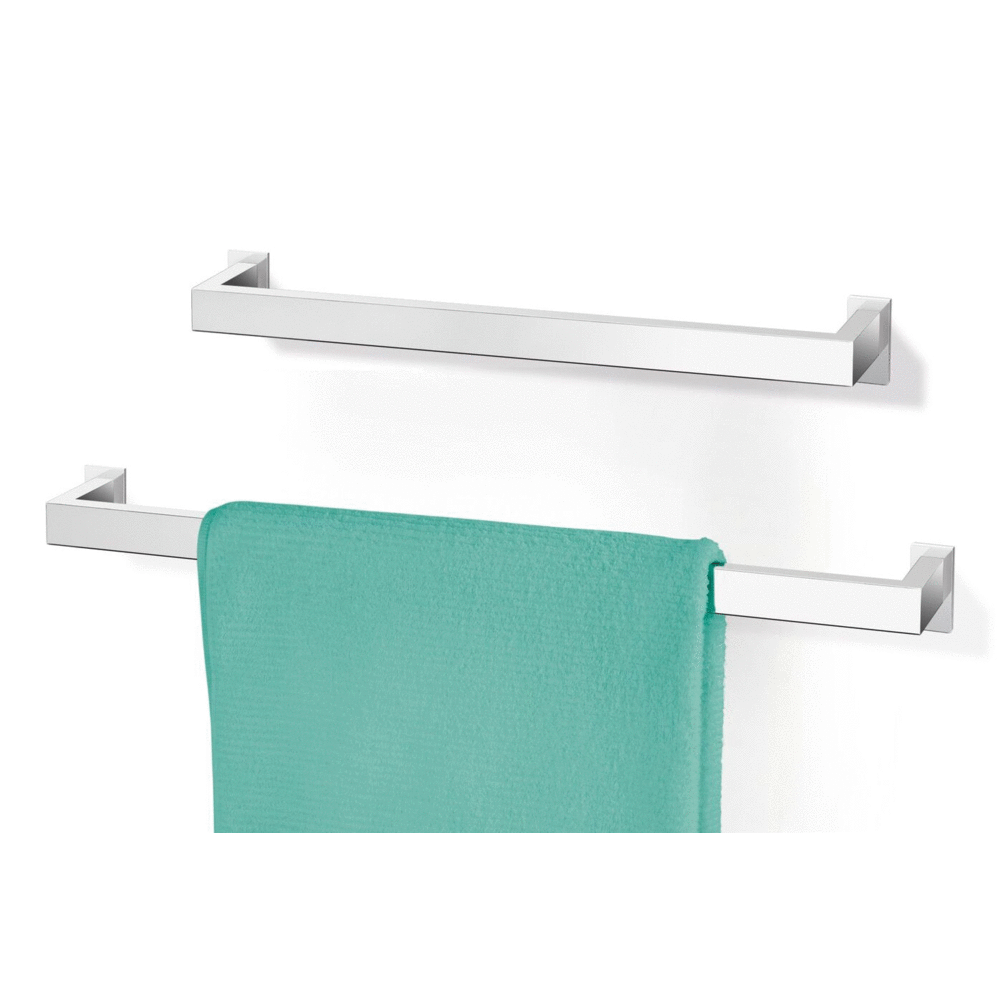 Zack Linea Premium Polished Stainless Steel 61.5 cm Towel Rail - German Engineering Excellence