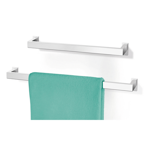 Zack Linea Premium Polished Stainless Steel 61.5 cm Towel Rail - German Engineering Excellence