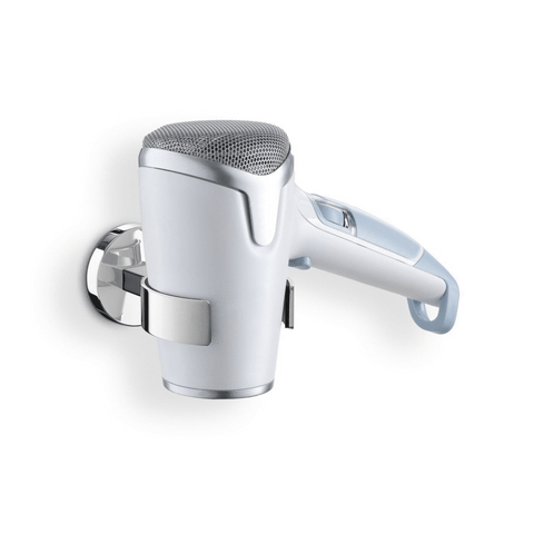 Zack Scala Polished Stainless Steel Hairdryer Holder - Premium Bathroom Organisation