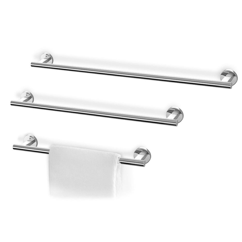 Zack Scala Polished Stainless Steel 66 cm Towel Rail - Premium Bathroom Luxury