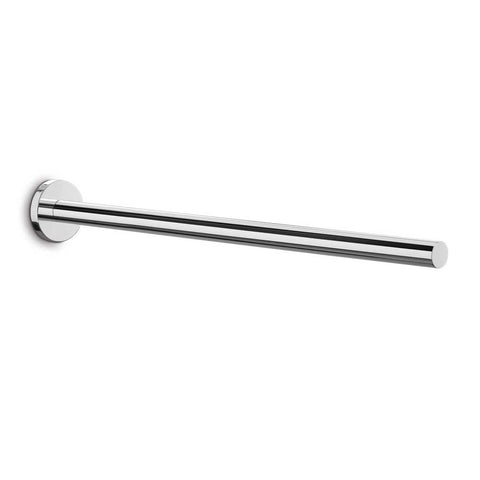 Zack Scala Polished Stainless Steel Fixed Towel Holder 46 cm - Premium Bathroom Elegance