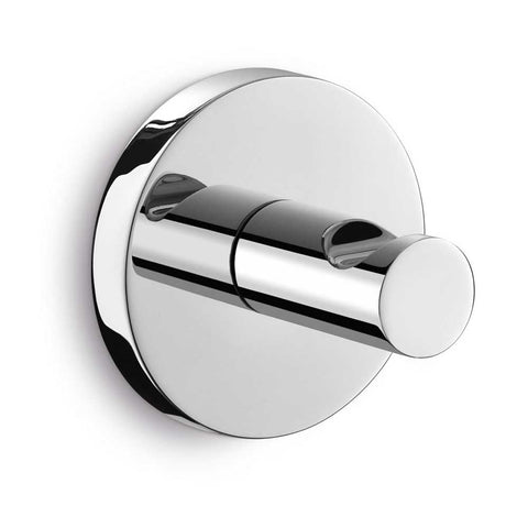 Zack Scala Polished Stainless Steel Towel Hook - Premium Bathroom Organisation