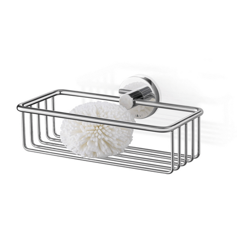 Zack Scala Polished Stainless Steel 23.5 cm Shower Basket 40084