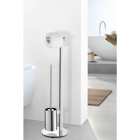 Zack Scala Polished Stainless Steel Toilet Butler 40088